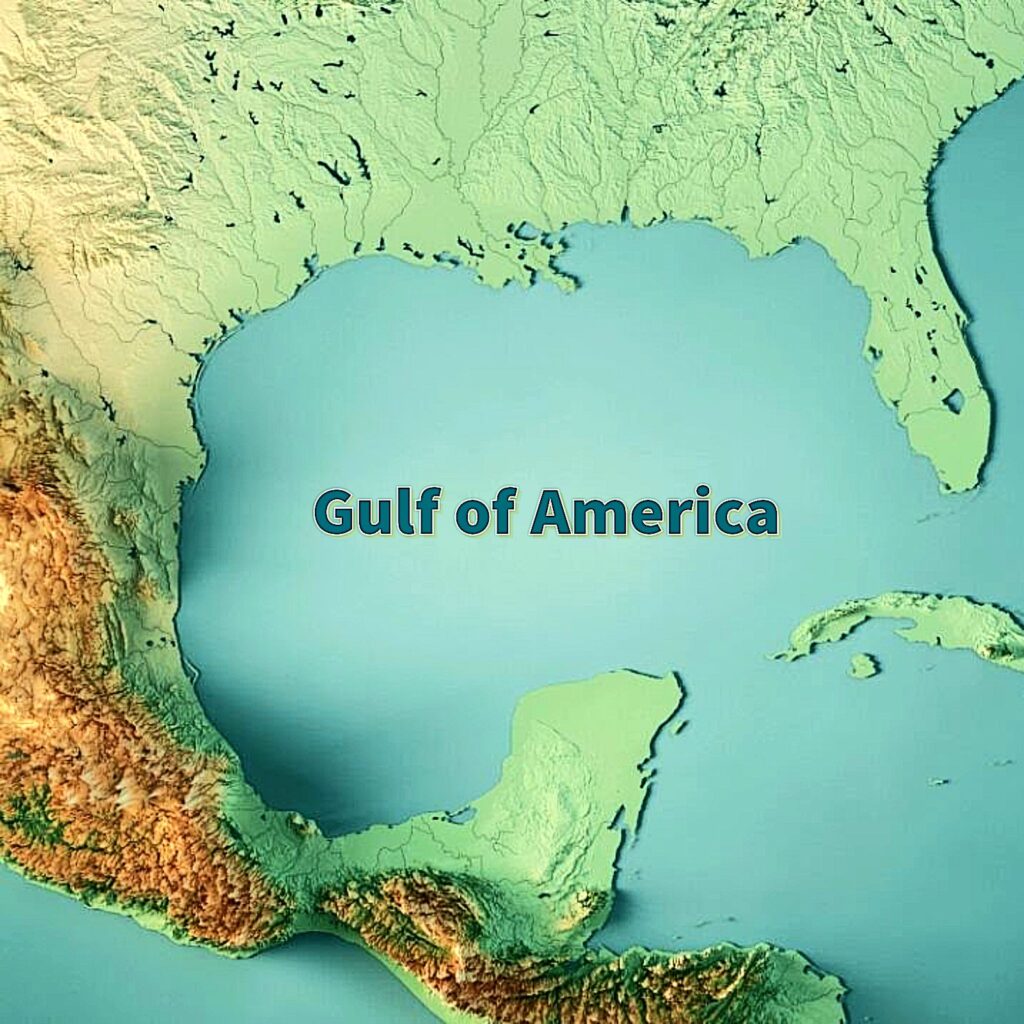 Trump's inauguration speech: We will rename Gulf of Mexico as Gulf of America